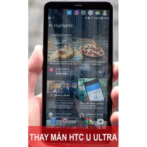 Thay màn hình HTC U Ultra tại Hà Nội