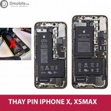 Thay pin Iphone X, XS Max Hà Nội