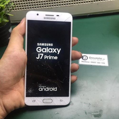 Ảnh thay mặt kính J7 Prime sử dụng keo dán công ty