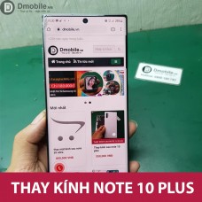 Thay mặt kính samsung note 10 plus