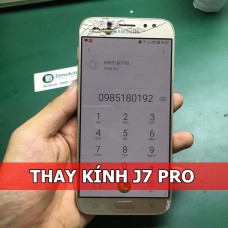 Thay mặt kính samsung J7 Pro