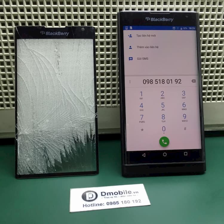 ép kính blackberry priv