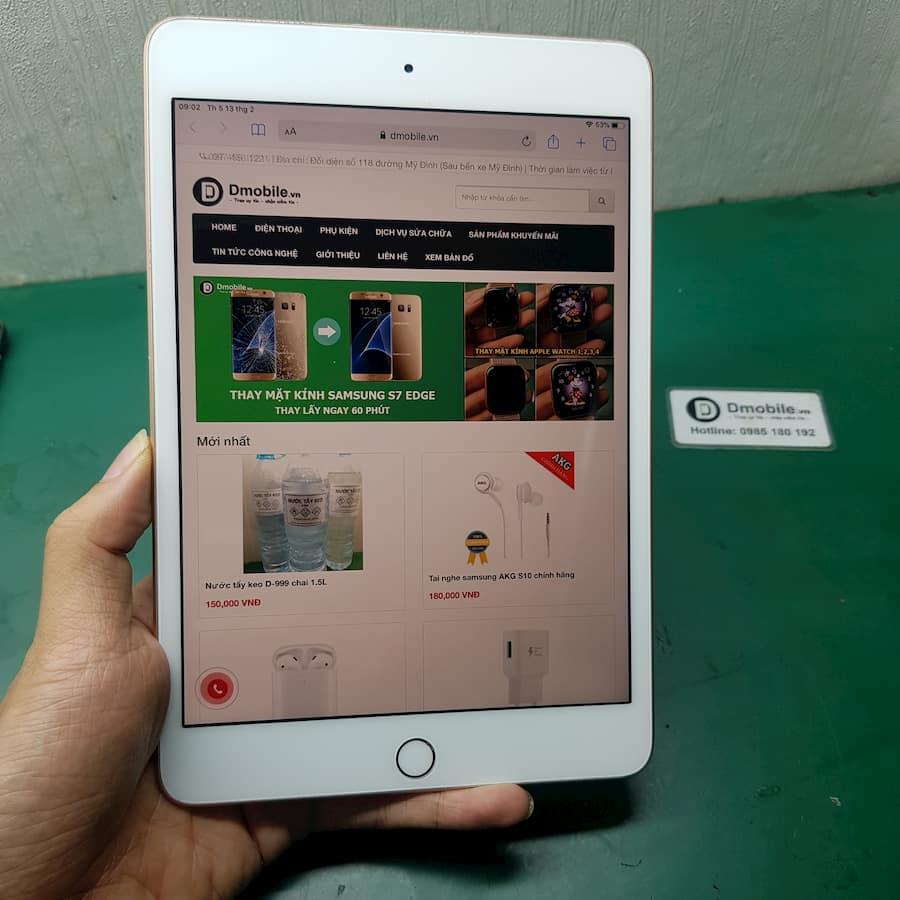 thay kính ipad mini 5 tại hà nội