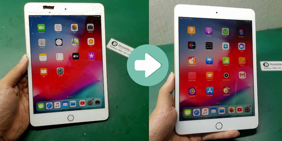 ép kính ipad mini 5