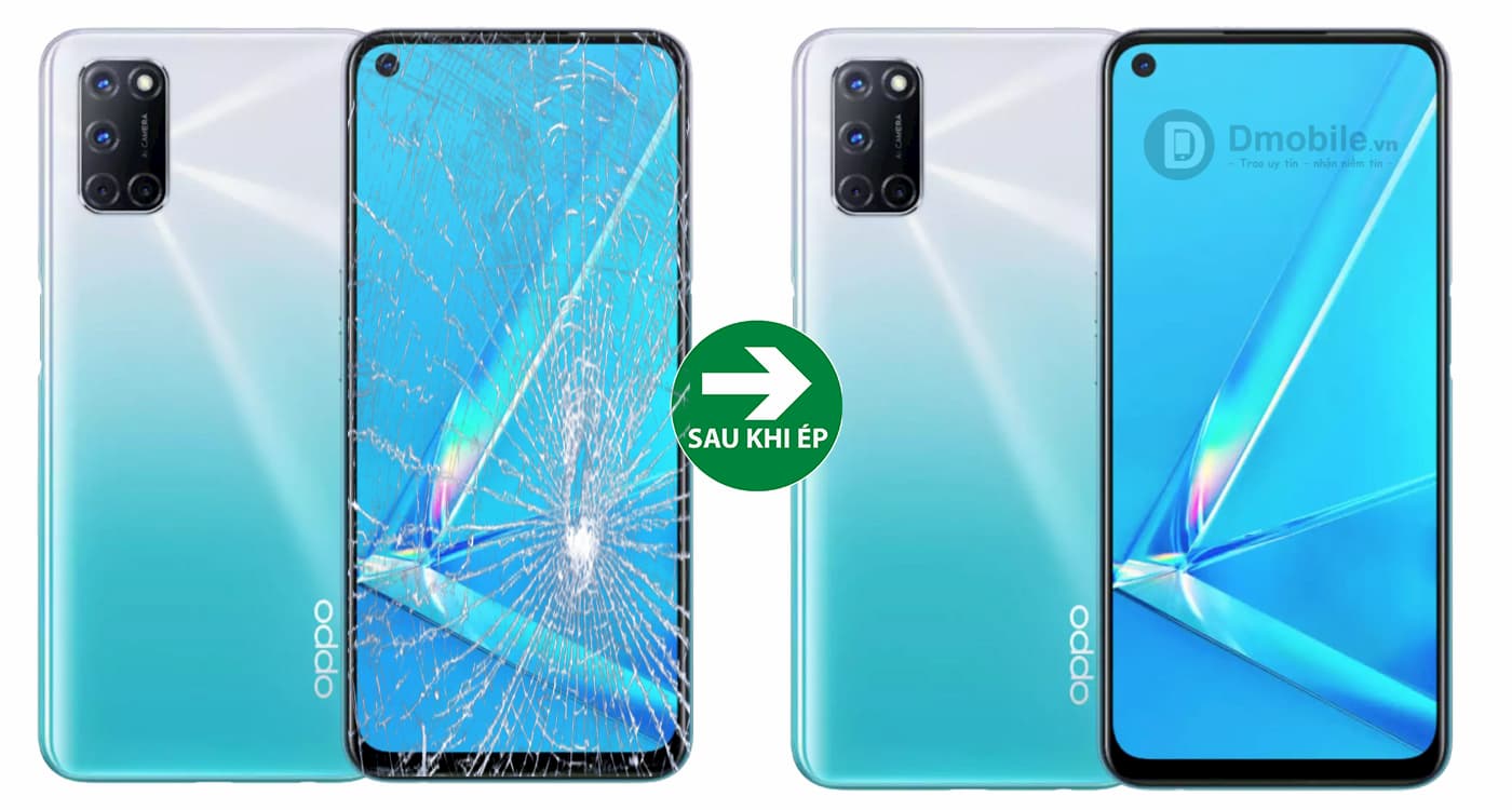 Thay mặt kính oppo A92