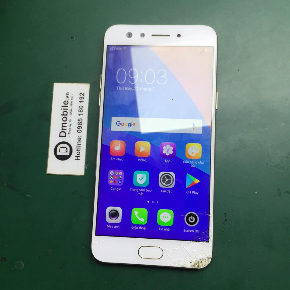 Thay mặt kính OPPO F3 tại Hà Nội