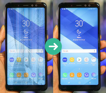 Thay Màn Hình Samsung A8 Plus Tại Hà Nội
