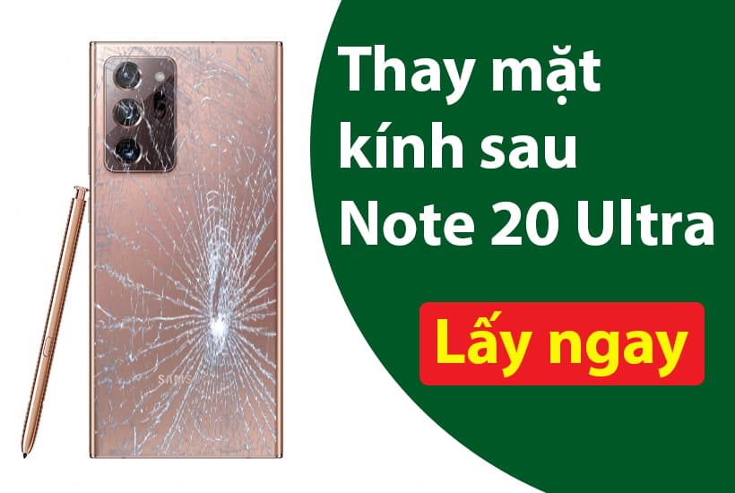 thay nắp lưng note 20 ultra